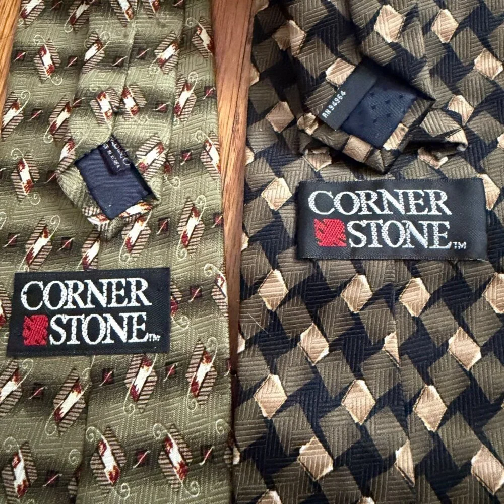 Assorted Brands few ties